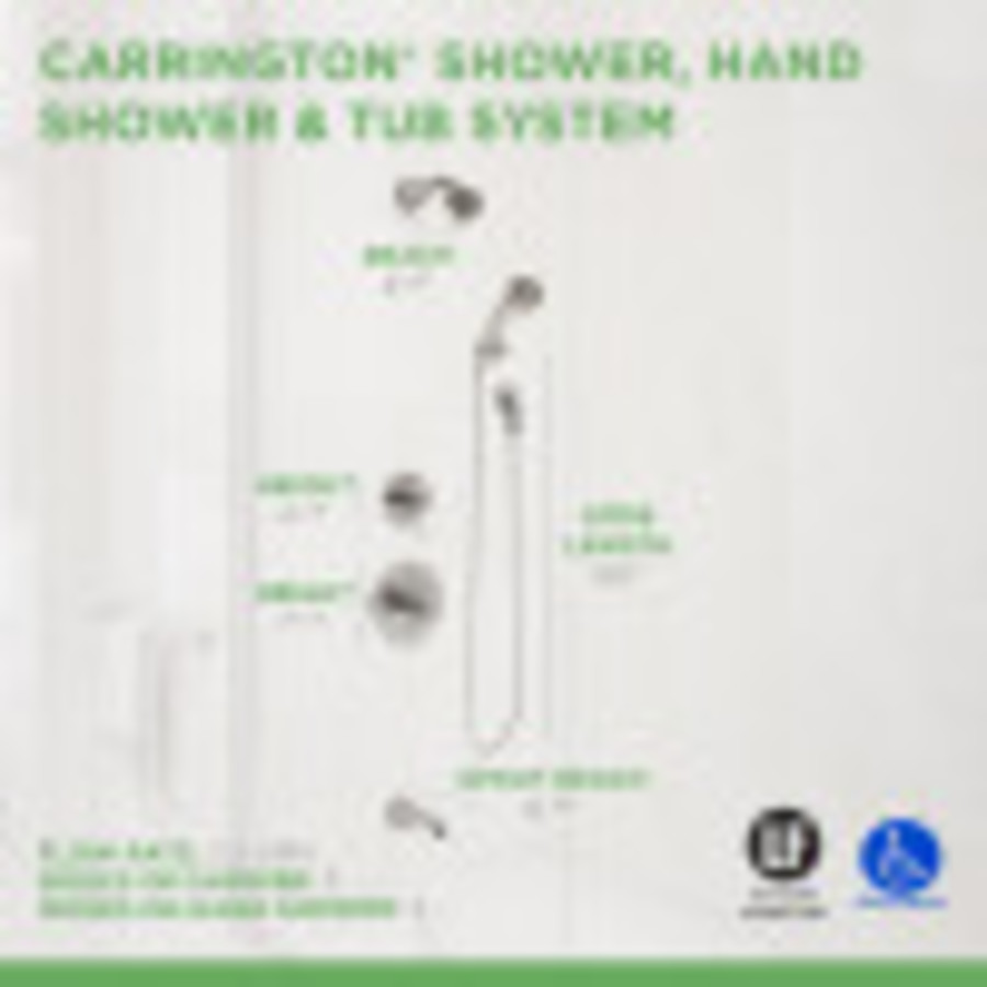 Carrington® Tub/Shower Symmons