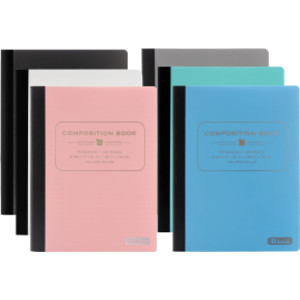 Pastel Poly Cover Composition Book, College Ruled, 70 Count