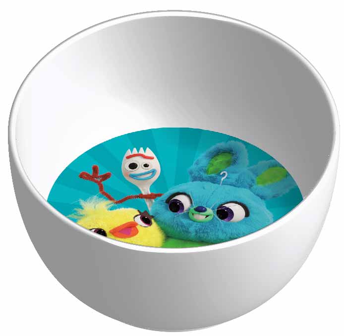 Toy Story 4 Movie Dinnerware Set, Buzz, Woody and Friends, 5-piece set