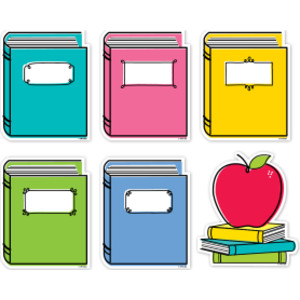 Core Decor Doodle Books 6" Designer Cut-Outs, Pack of 36