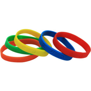 Pulseras con estampado de patas, paquete de 10