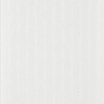 White textured wallpaper with faint vertical ribs; covering the frame and displaying a pebble-like weave texture, lit evenly with soft neutral light in an undecorated interior.