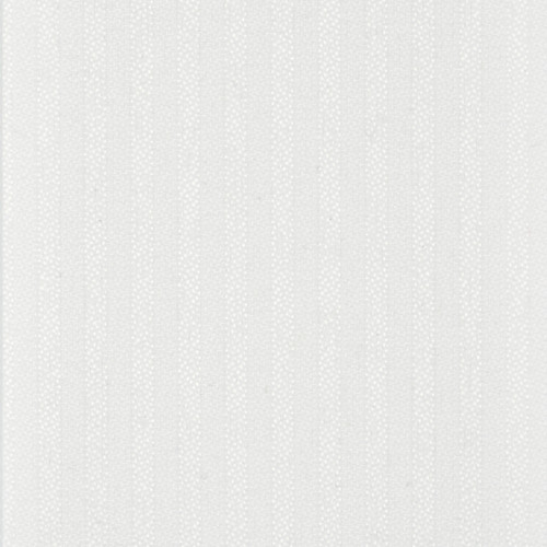 White textured wallpaper with faint vertical ribs; covering the frame and displaying a pebble-like weave texture, lit evenly with soft neutral light in an undecorated interior.