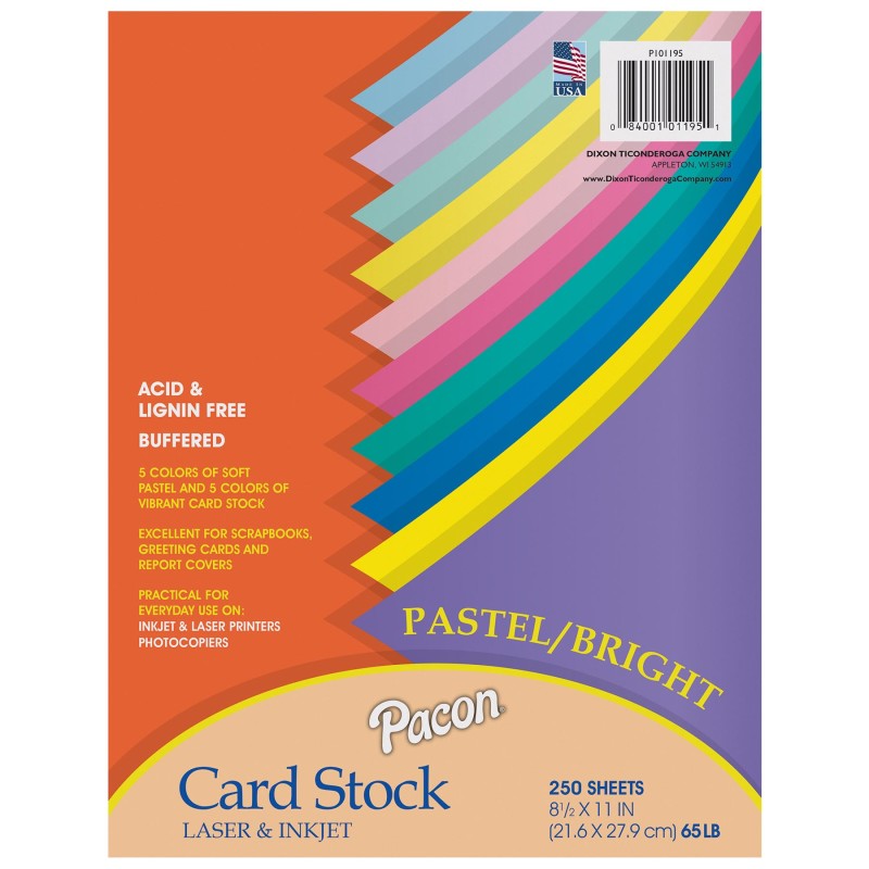 Array+Card+Stock%2C+65+Lb.%2C+Letter%2C+Assorted+Colors%2C+250+Sheets%2Fpack