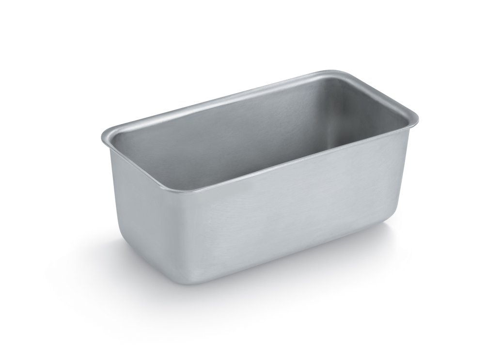 2-pound Wear-Ever® professional standard-strength aluminum loaf pan with anodized finish