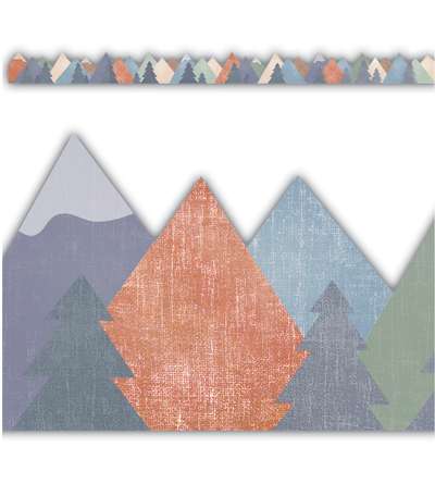 Moving Mountains Die-Cut Border Trim