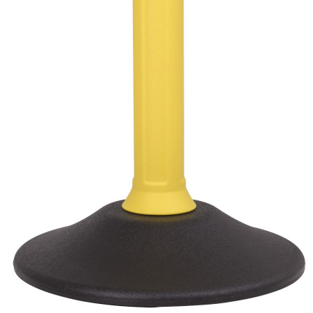 Sentry Stanchion - Yellow with Black Belt 9