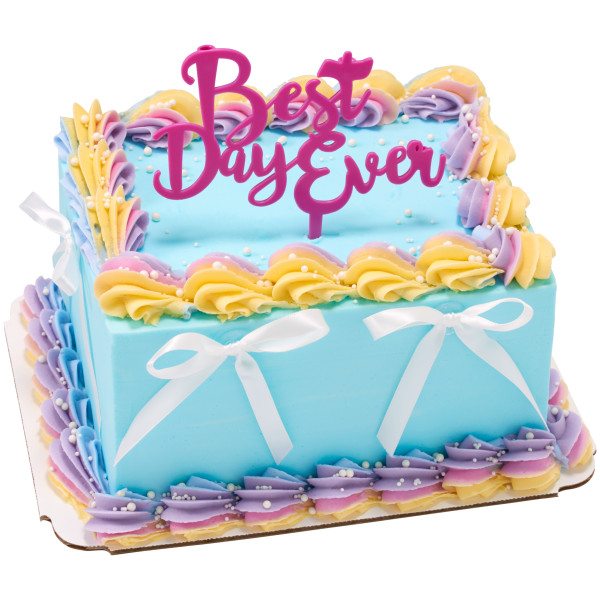 Best Day Ever Assortment Plastic Candle Holder