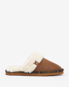 Claudia Mule Slippers Camel
