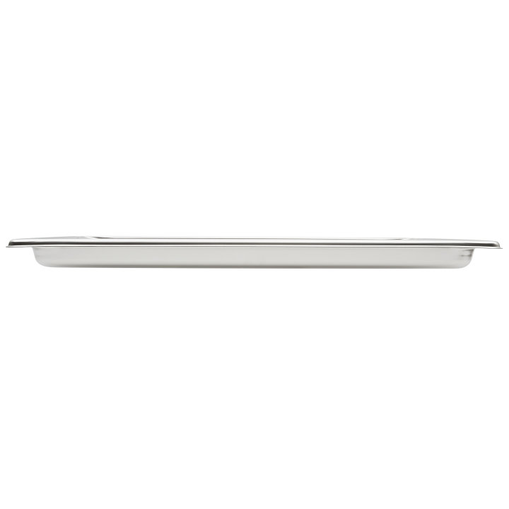 Full-size 3-inch-deep Super Pan V® perforated stainless steel steam table pan