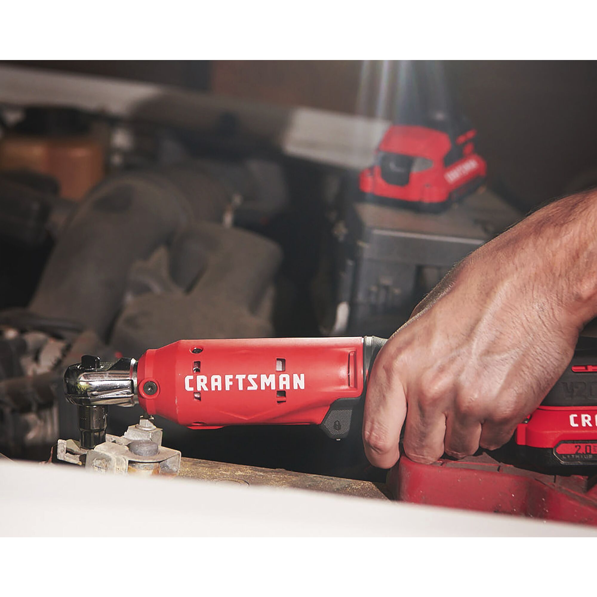 View of CRAFTSMAN Ratchets  being used by consumer