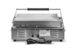 120-volt super-size panini sandwich grill with aluminum flat plates and NEMA 5-15P Plug