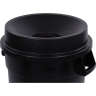 Carlisle, Bronco, Round, Polyethylene, 32 gal, Black, Receptacle Lid