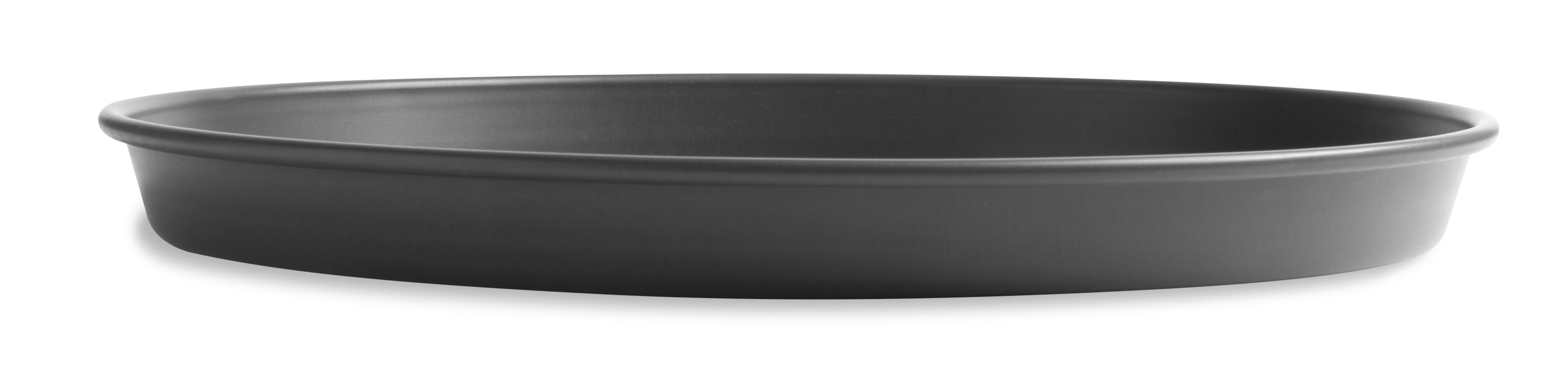 16" Solid Tapered Deep Dish Pizza Pan with Hard Coat Anodized Finish