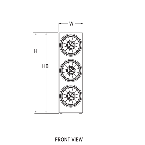Engineering front view
