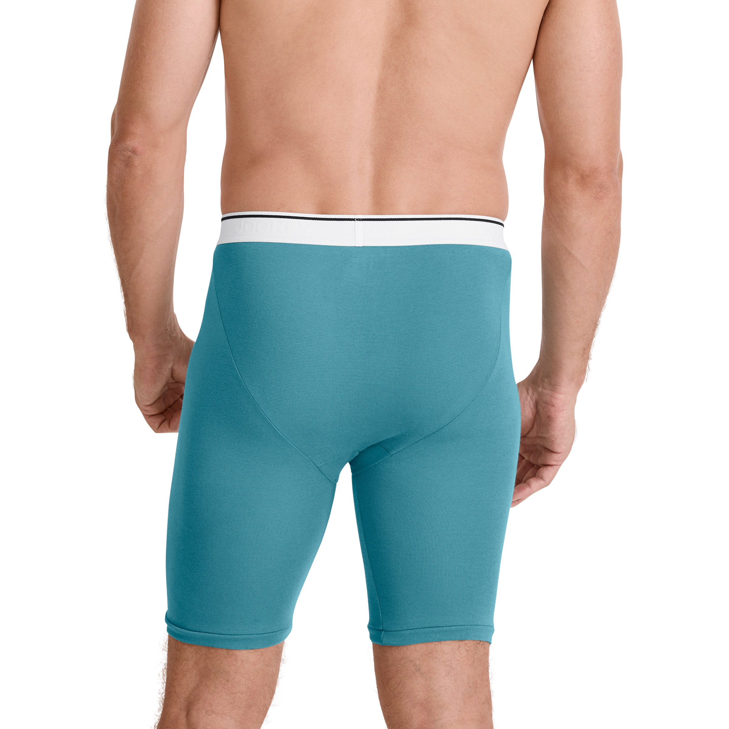 Jockey Men's Big Man Pouch 10" Midway Brief - 2 Pack - Picture 12 of 17