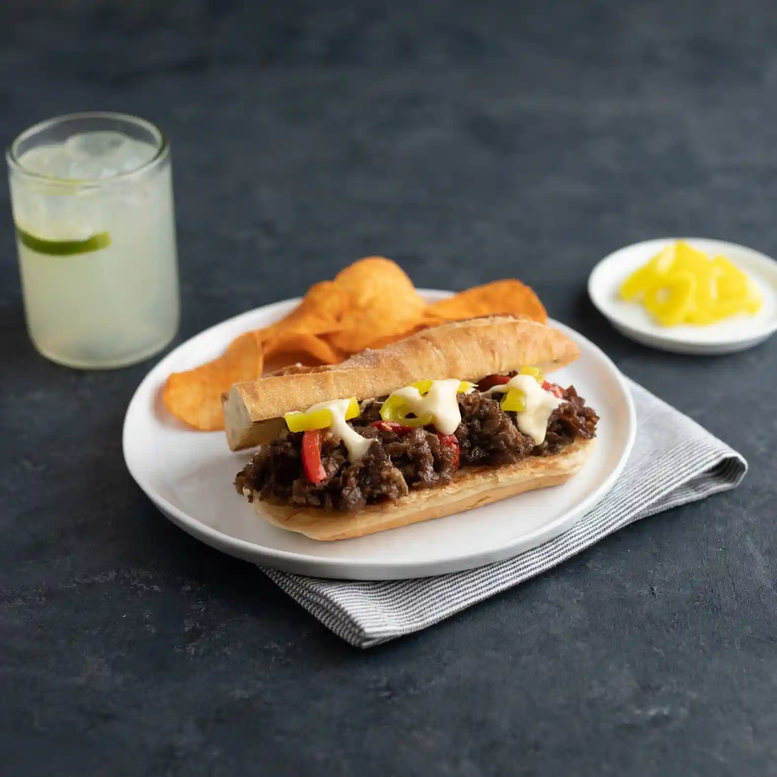 Steak-EZE® Sliced and Shaped Beef Philly Breakaway® Steak _image_1