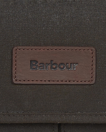 Essential Waxed Messenger Bag