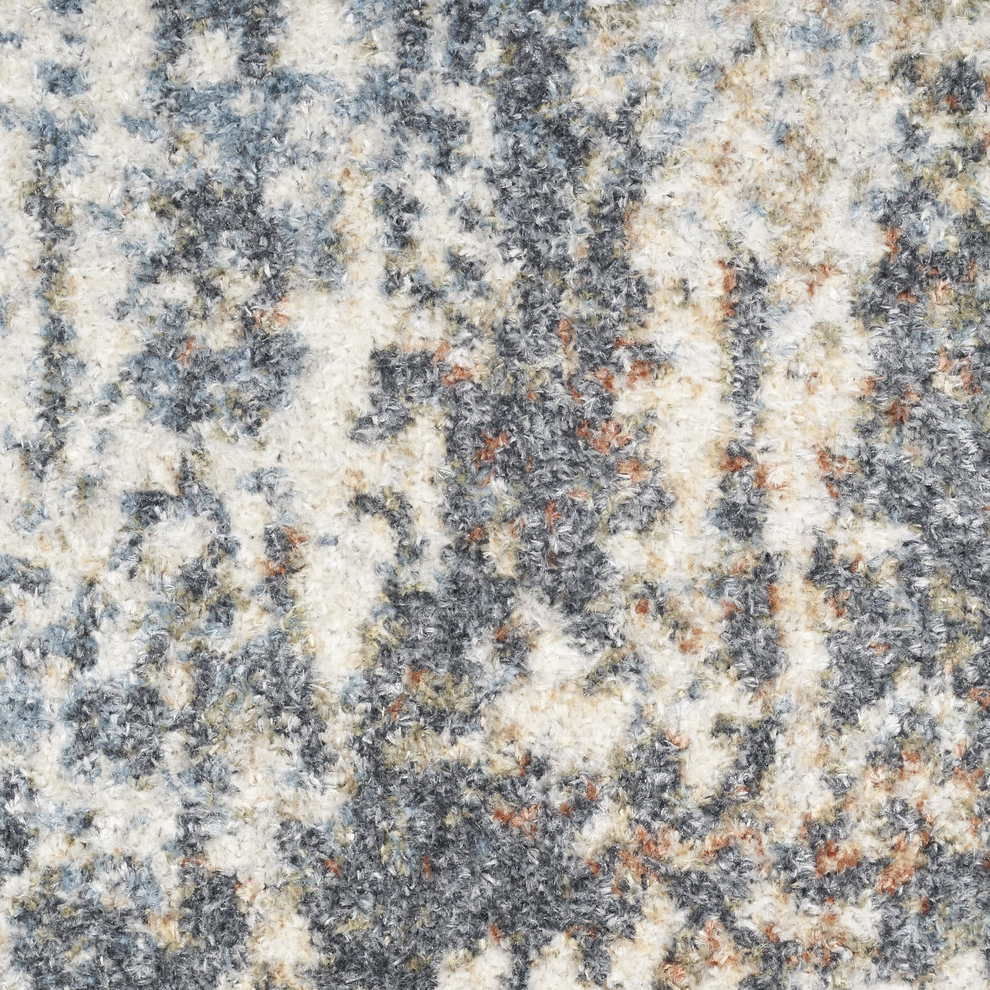 Nourison Astra Machine Washable 2'2" x 12' Multicolor Modern Indoor Rug