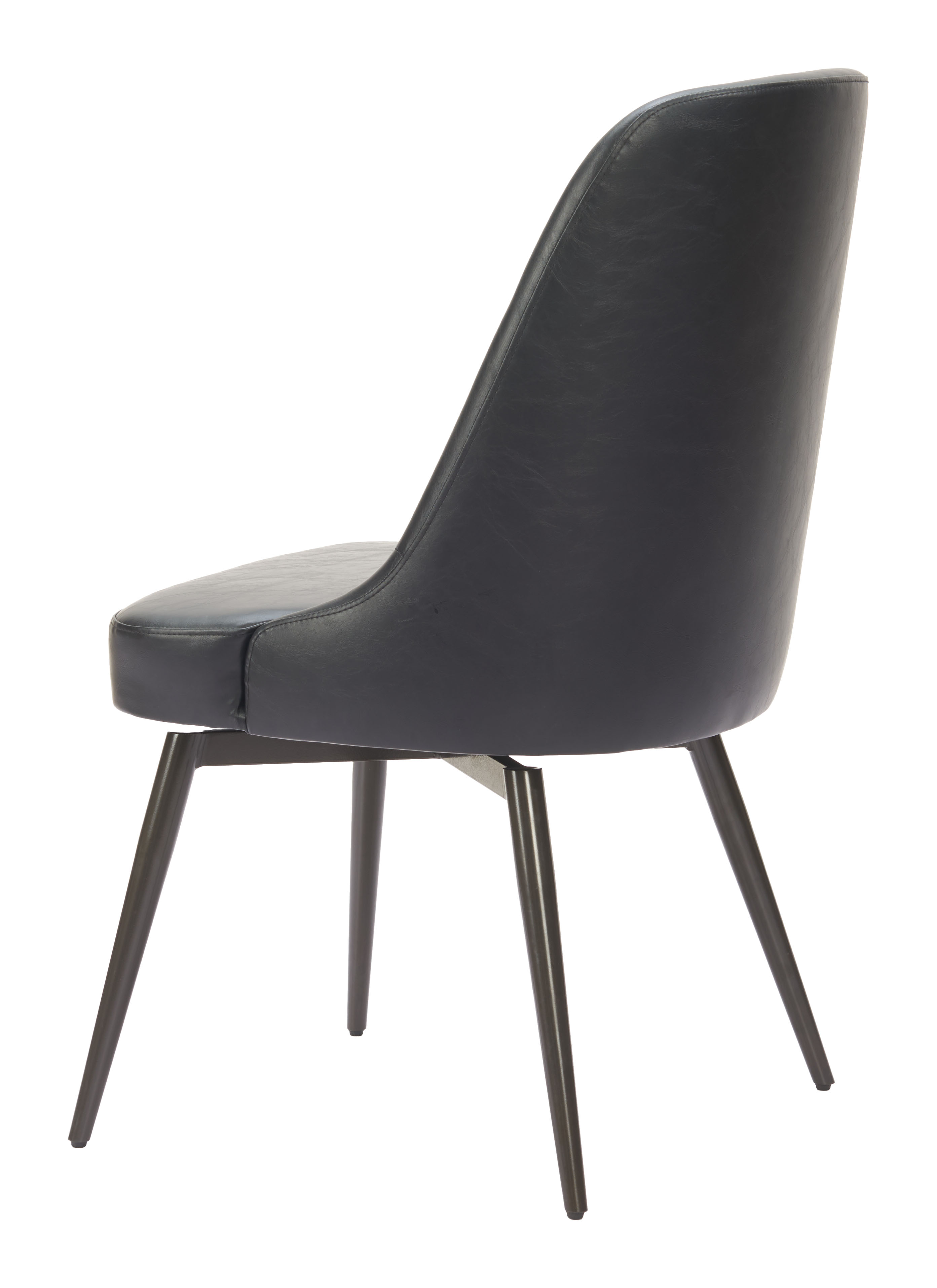 Keppel Swivel Dining Chair (Set of 2) Black product image