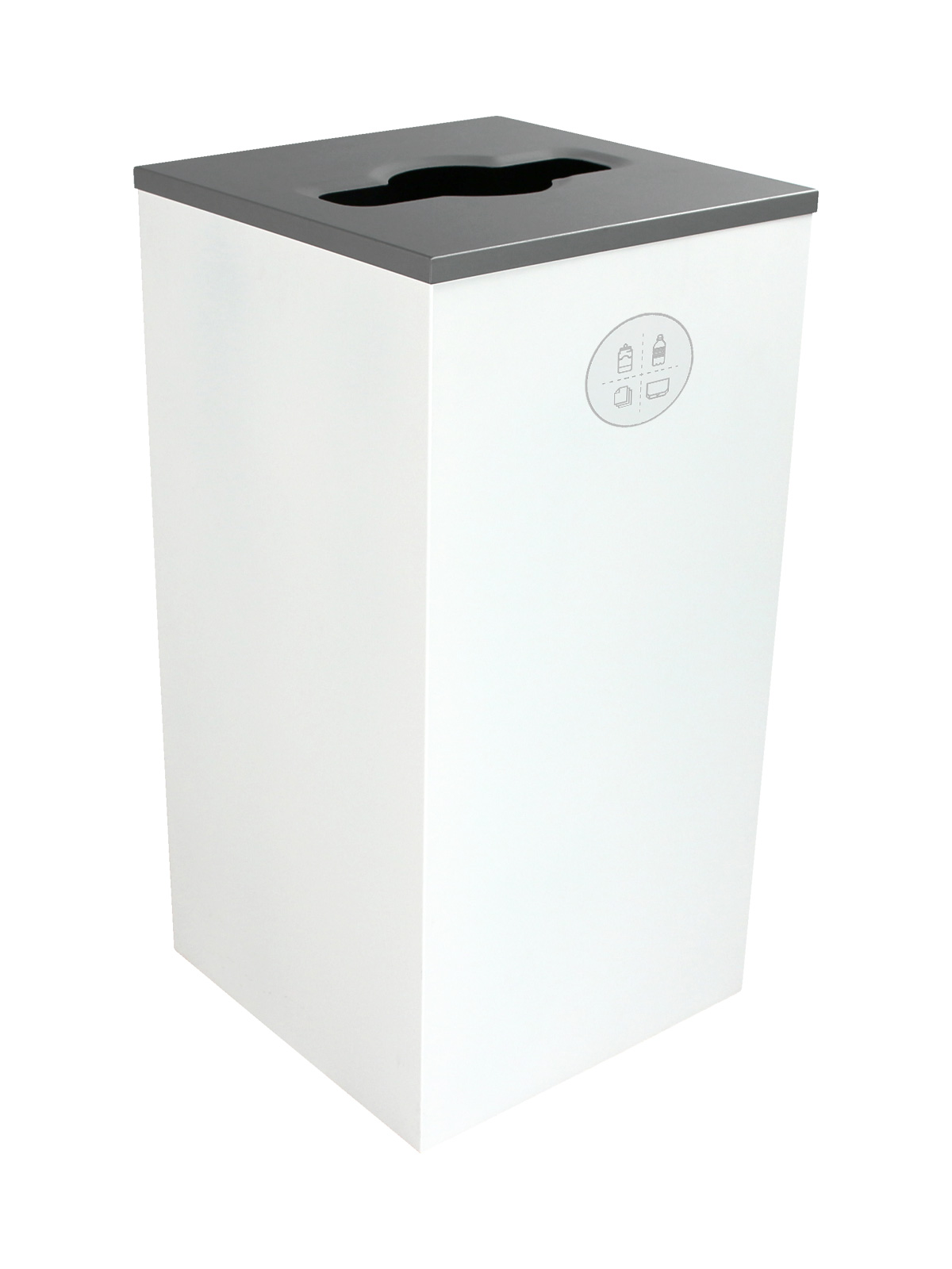 SPECTRUM – Single – Kit – Cube – Mixed Recyclables – Mixed – White