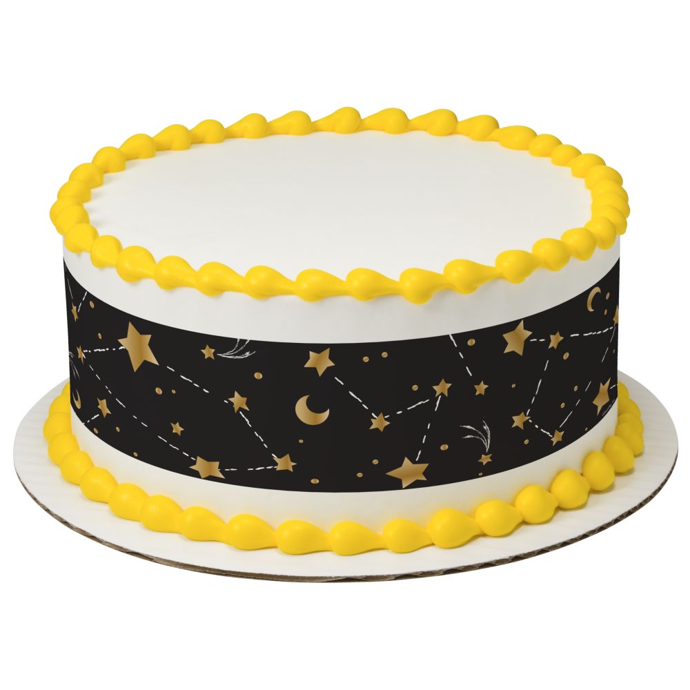 Image Cake Star, Moon Grad Constellations
