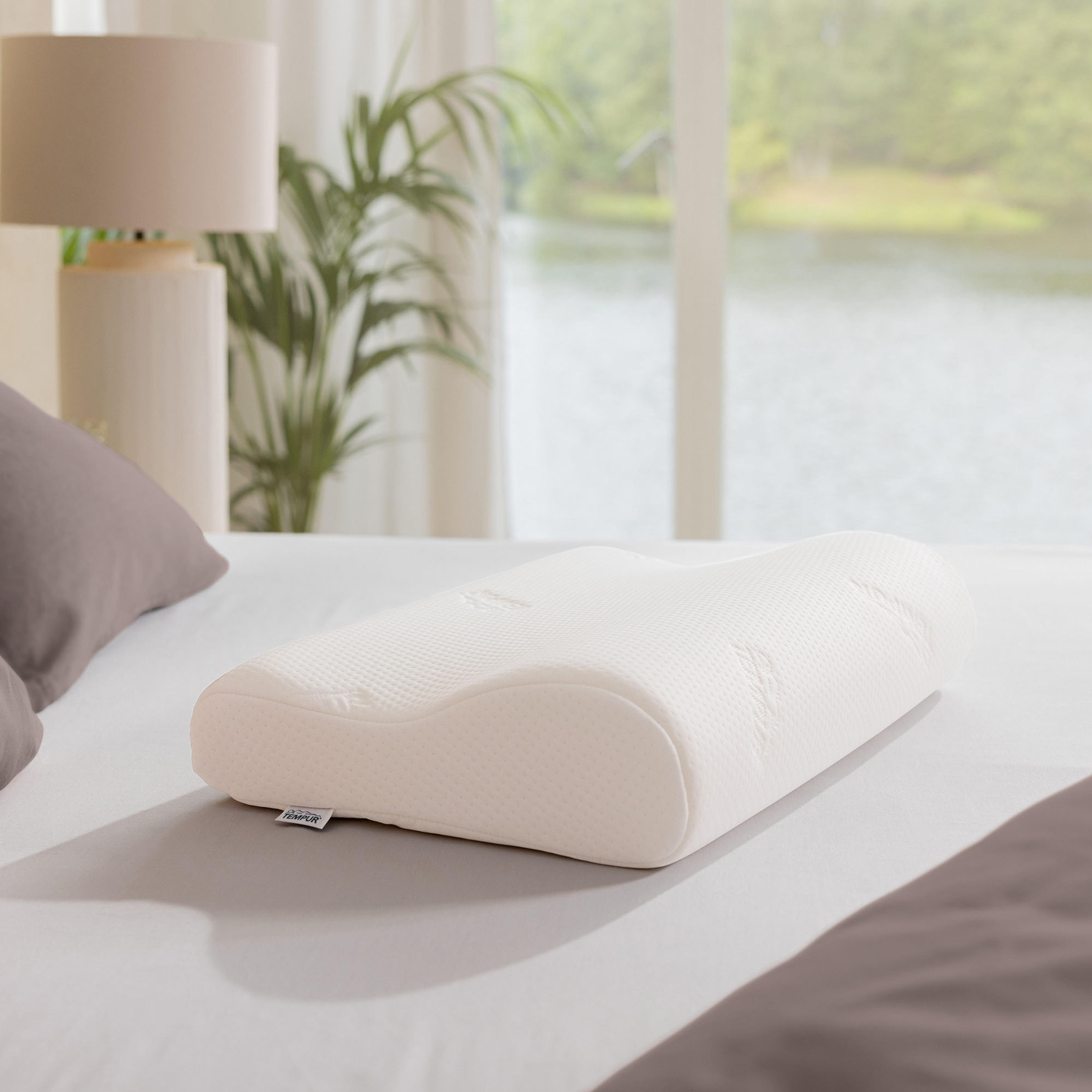 Lifestyle image of the Tempur Original Pillow, White from Forty Winks
