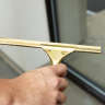 Unger, GoldenClip, 14", Window Squeegee with Brass Handle