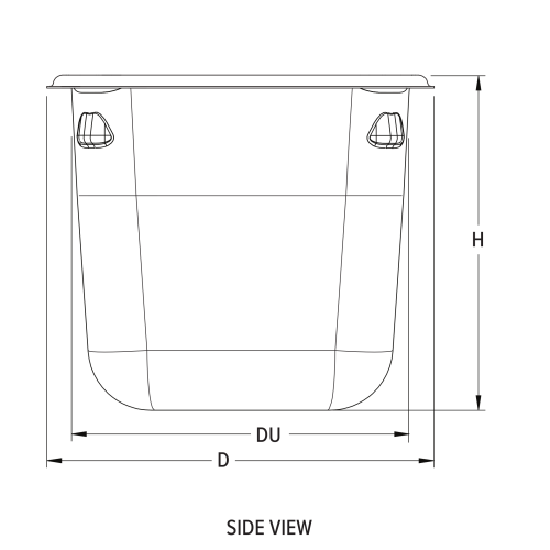 Engineering side view