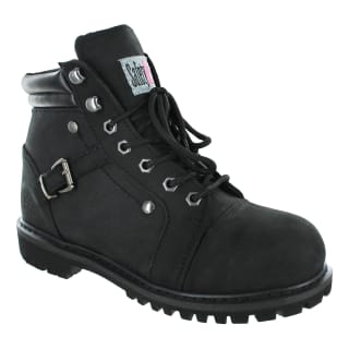 Safety Girl Women's Black Fusion Steel Toe Work Boots