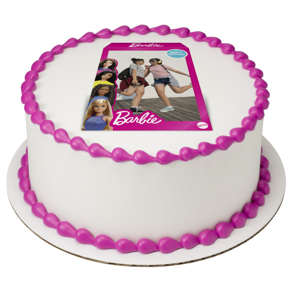 Be You Barbie™! PhotoCake® Edible Image® Frame