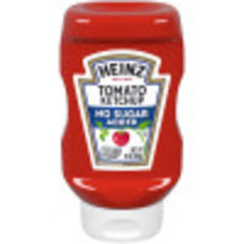 Heinz Tomato Ketchup No Sugar Added, 13 oz Bottle