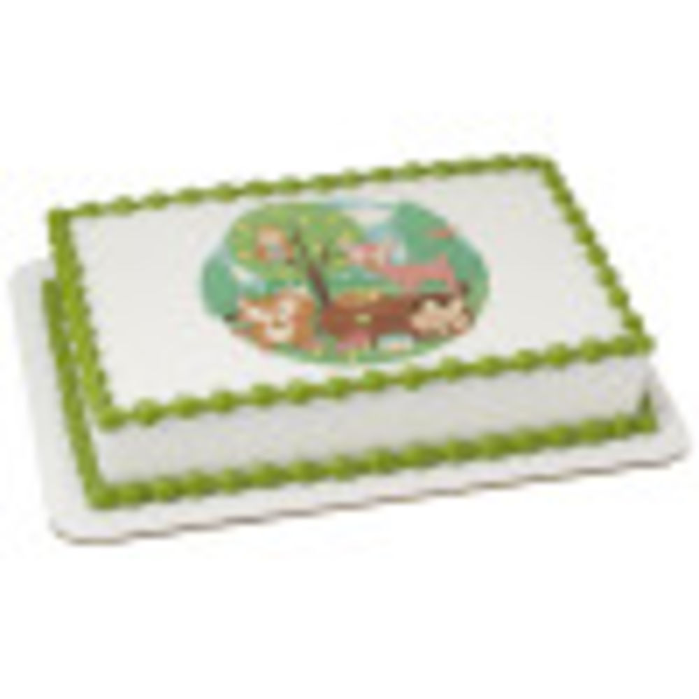 Image Cake Woodland Buddies