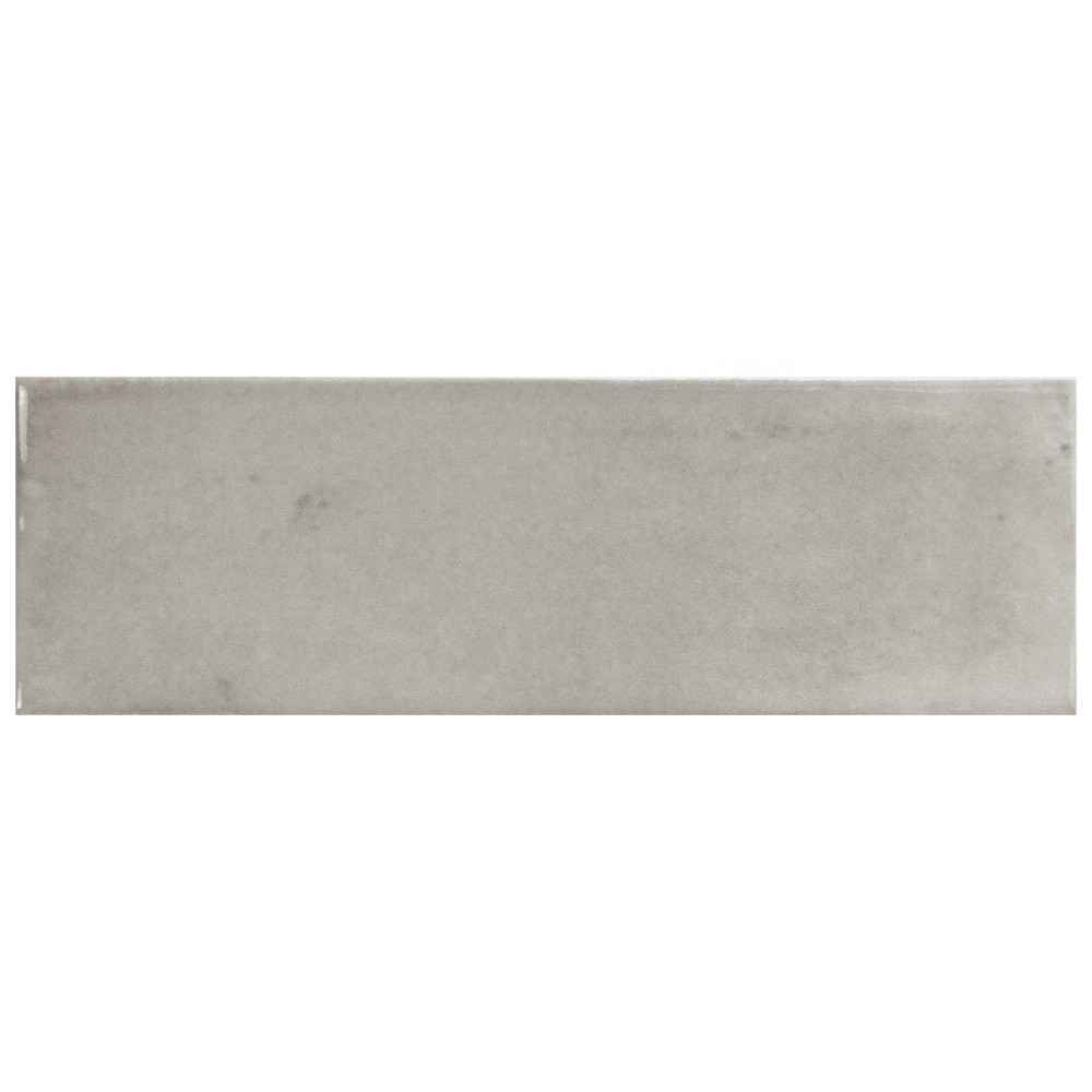 Coco Glossy Amber Grey 2 in. x 5-7/8 in. Porcelain Wall Tile | Merola Tile