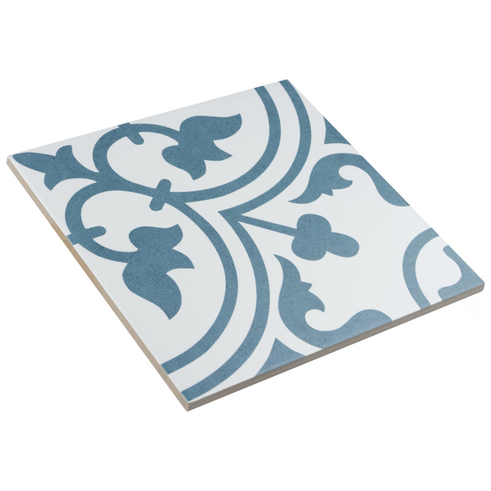 Arte Cloud 9-3/4 in. x 9-3/4 in. Porcelain Floor and Wall Tile