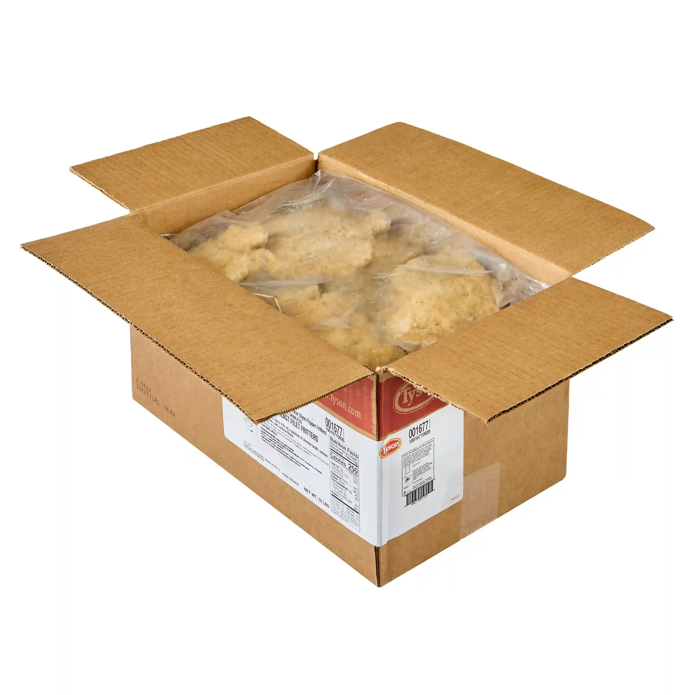 Tyson® Uncooked Homestyle Pepper Chicken Breast Filet Fritters, 4 oz._image_4