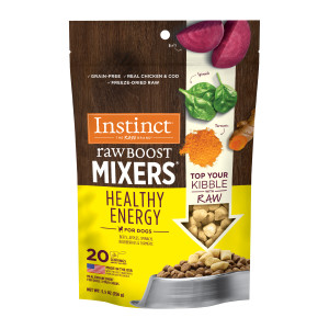 Raw Boost Mixers Healthy Energy Freeze-Dried Dog Food Topper