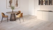 Metric Taupe 12x24 and Hex Mosaic