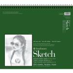Strathmore 400 Series Sketch Paper Pad Recycled Side Wire Binding 100 Sheet 14x17  inch 1 Count