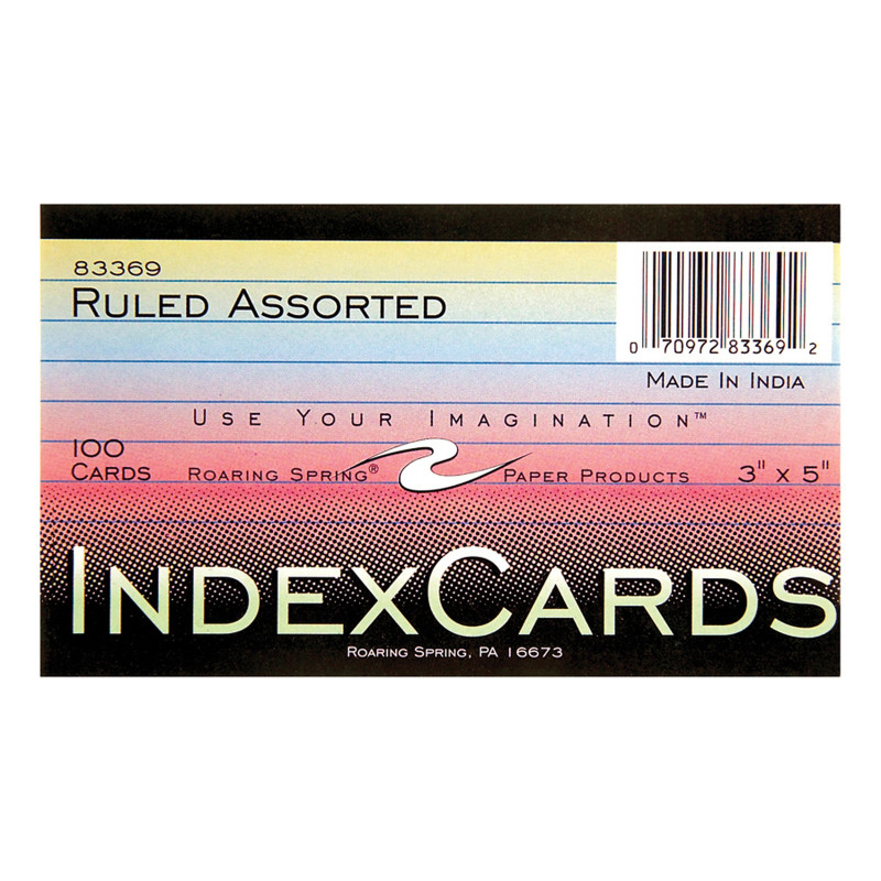 Card Indexes & Accessories