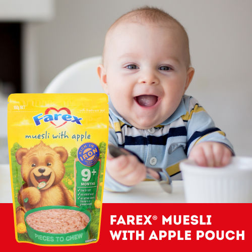  Farex® Muesli with Apple 150g 9+ months 