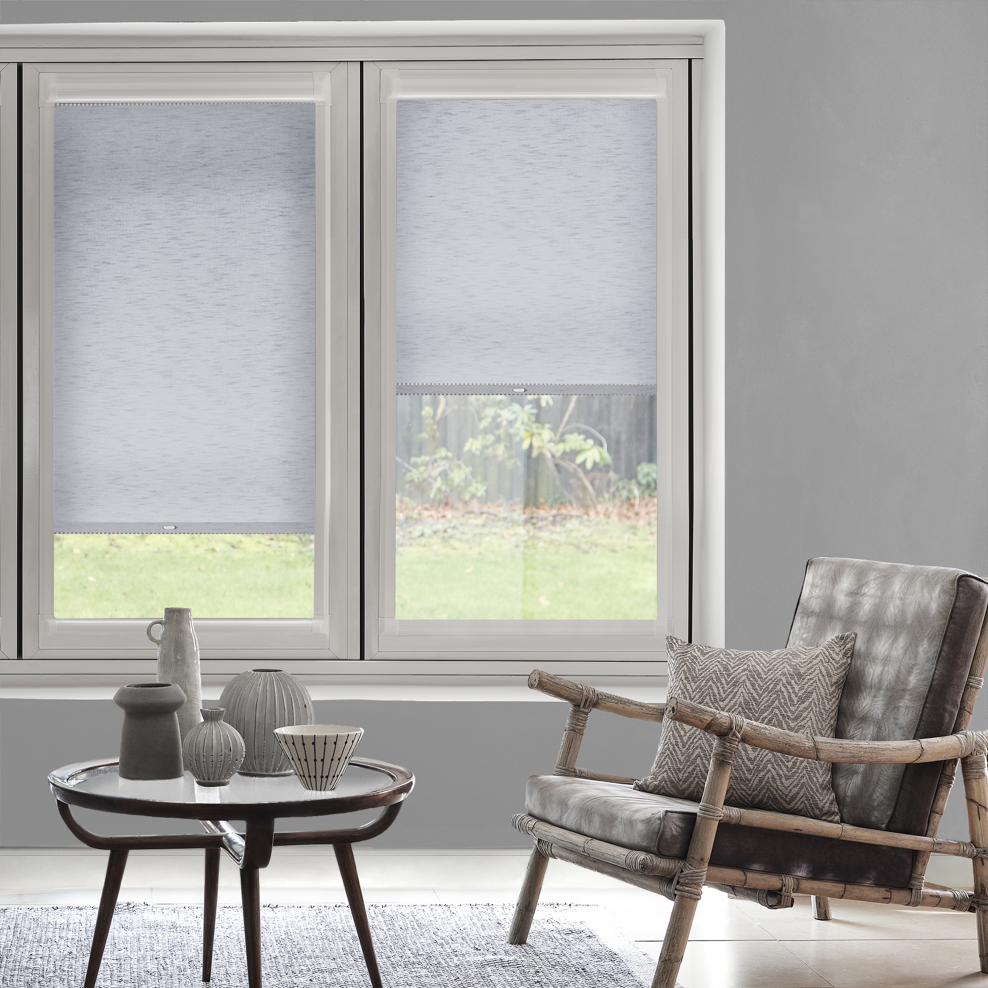 Ravella Petrol Perfect Fit Roller blind