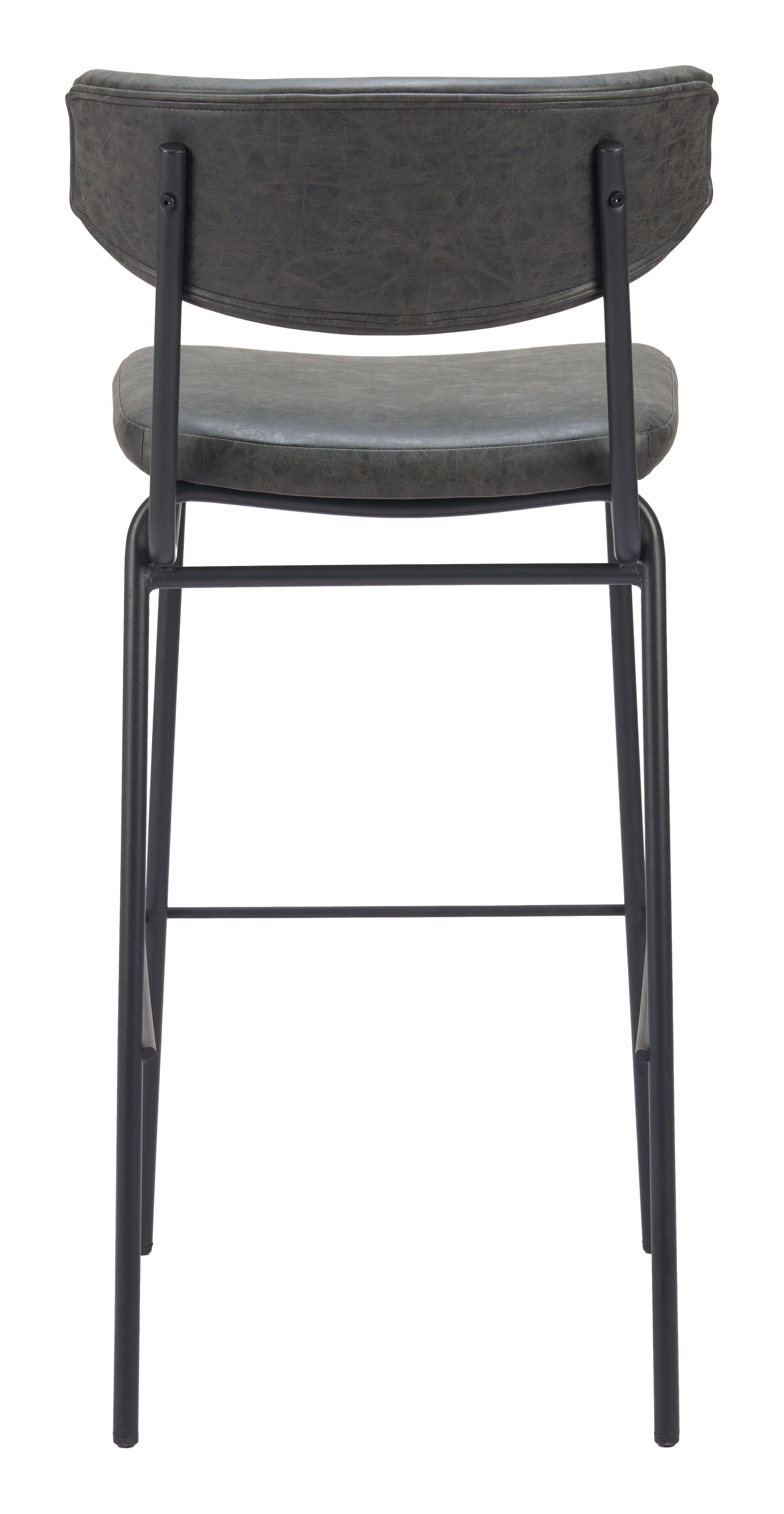 Charon Barstool (Set of 2) Vintage Black product image