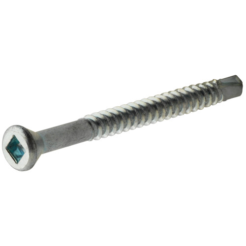 Zinc-Plated Square Drive Self-Drilling Trim Screws #6 x 1-5/8