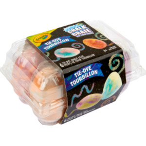 Tie Dye Egg Chalk, 6 Count
