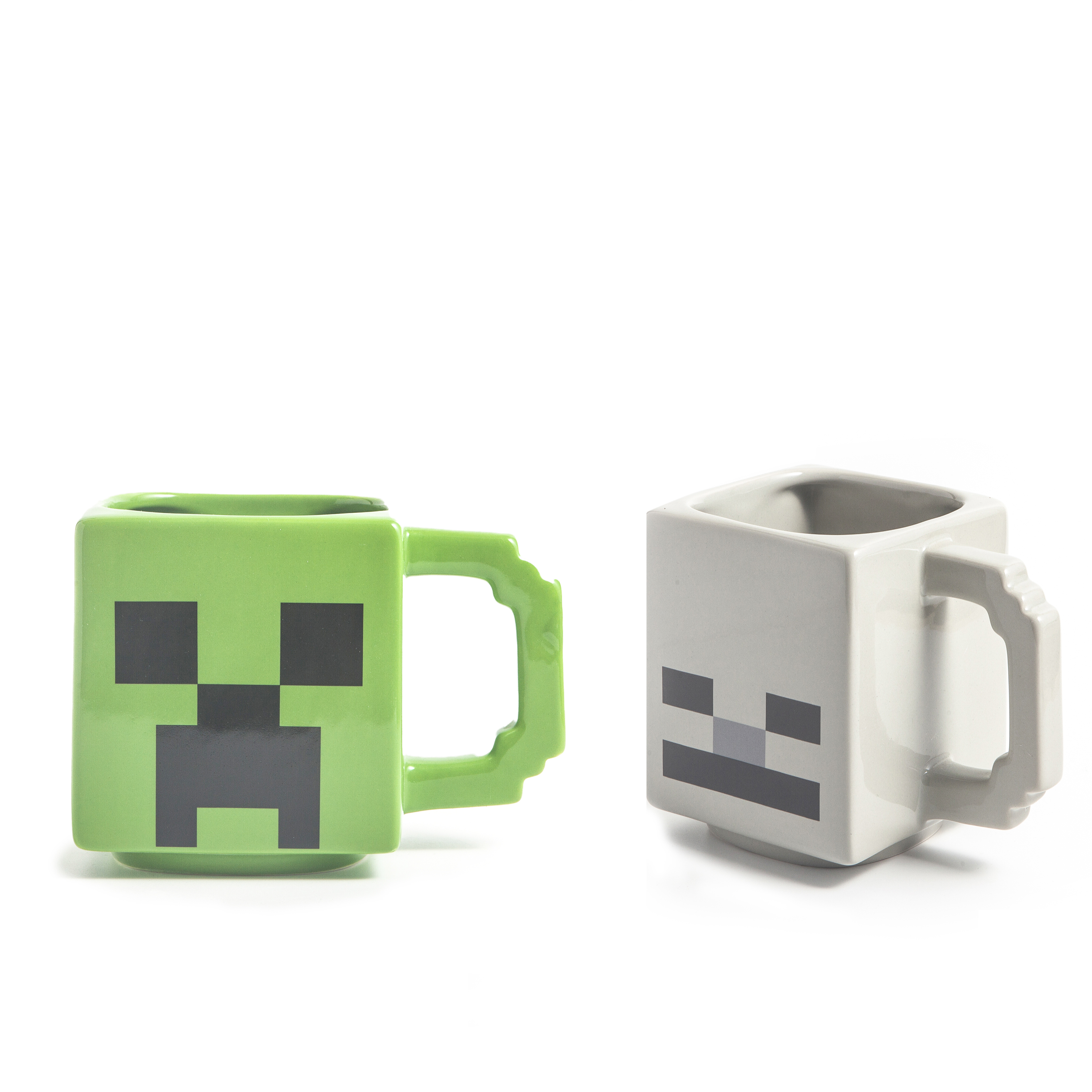 Minecraft Ceramic Coffee Mug, TNT, Skeletons and Creeper, 3-piece set slideshow image 6