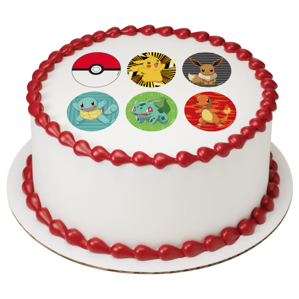 Pokémon Ready Battle! PhotoCake® Edible Image®