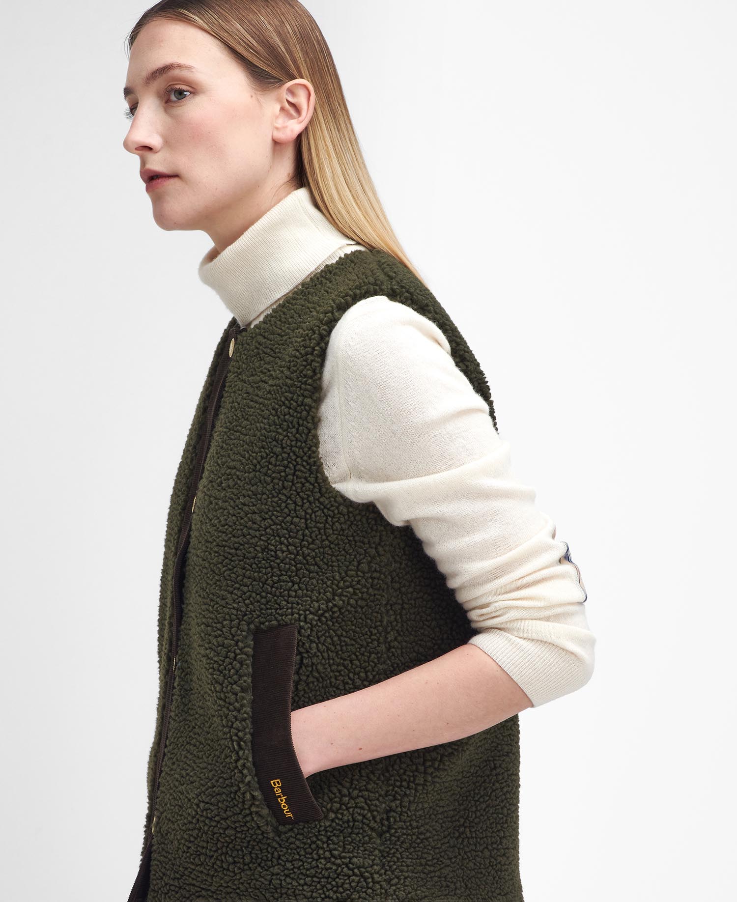 Gilet Dulsie in pile Teddy image number 5