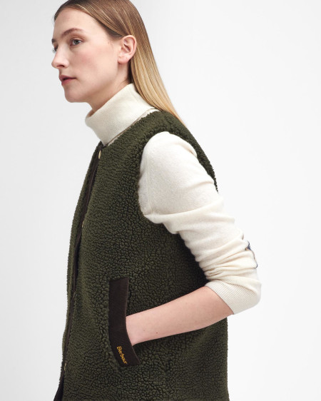 Gilet Dulsie in pile Teddy