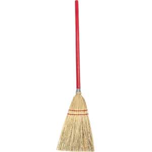 Carlisle, 7in, Lobby Broom, Corn Bristles, Yellow